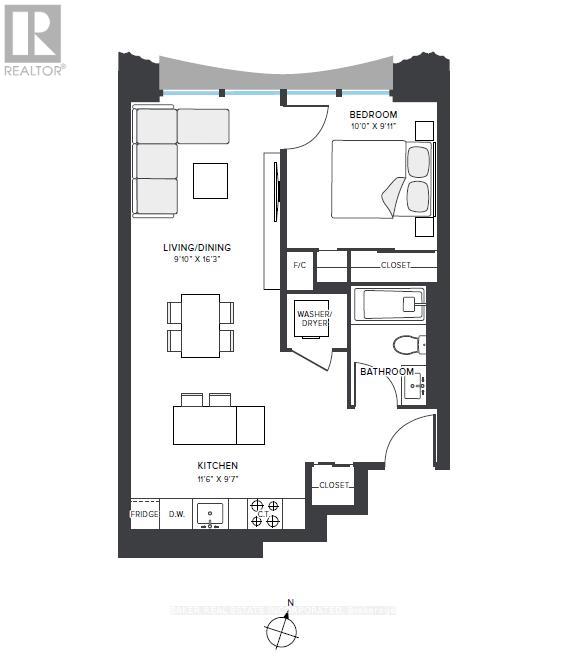 Apartment at 1001 - 131 MILL STREET, Toronto (Waterfront Communities)