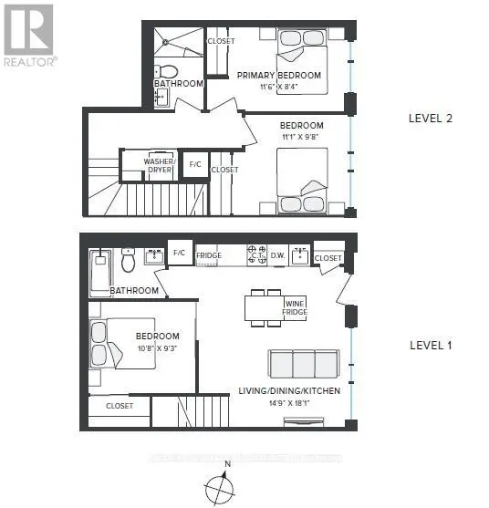 Townhouse at 103 - 100 MILL STREET, Toronto