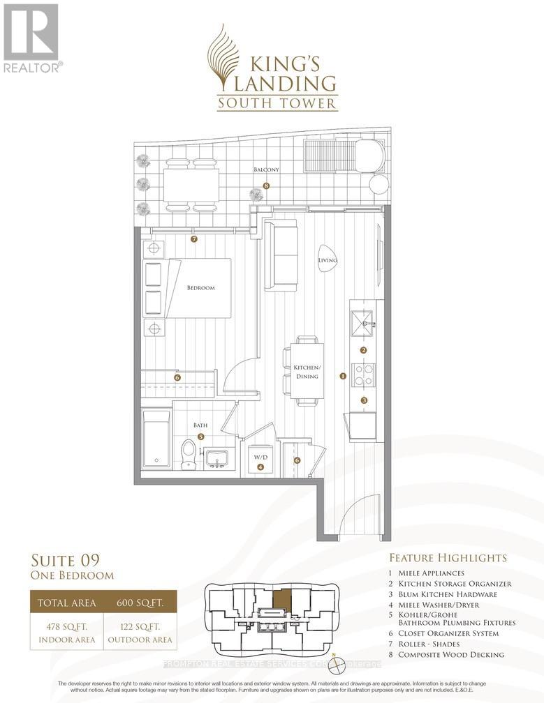Apartment at 1809 - 18 ESTHER SHINER BOULEVARD S, Toronto (Bayview Village)