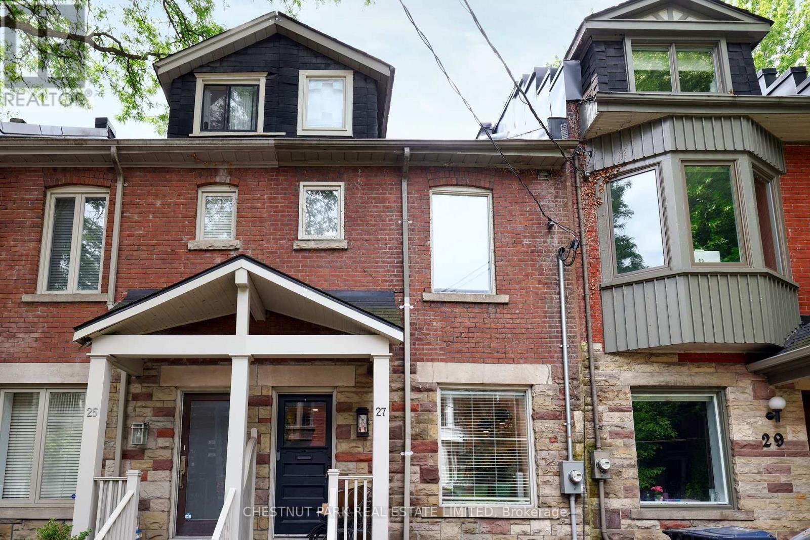 Townhouse at 27 GIBSON AVENUE, Toronto (Annex)