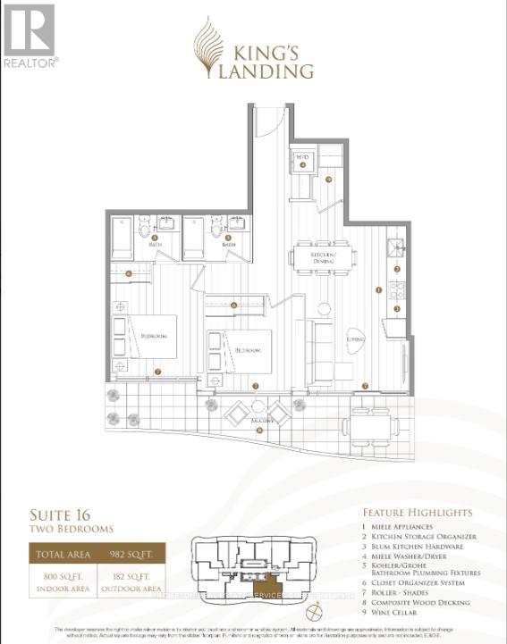 Apartment at 1516 - 18 ESTHER SHINER BOULEVARD, Toronto