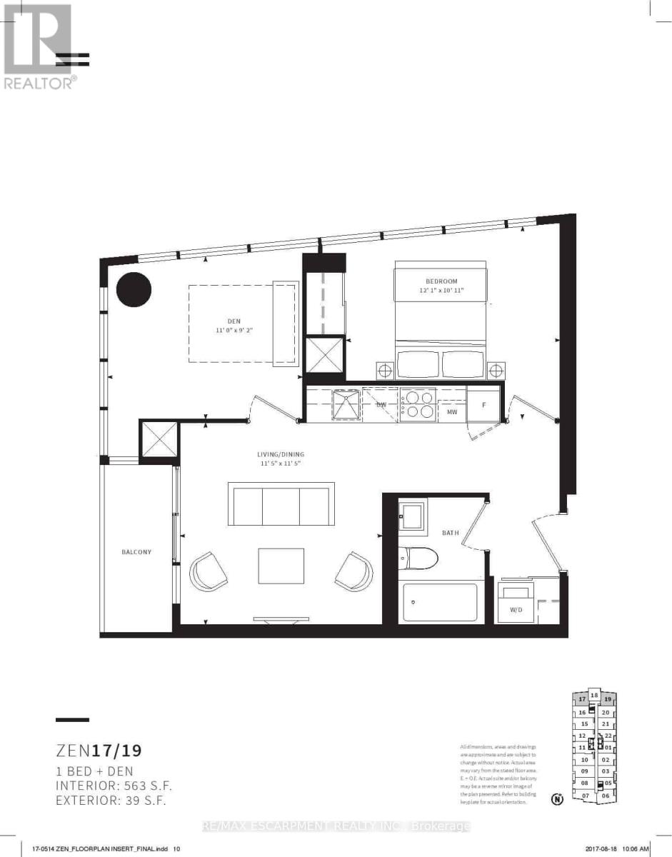 Apartment at 2117 - 19 WESTERN BATTERY ROAD, Toronto