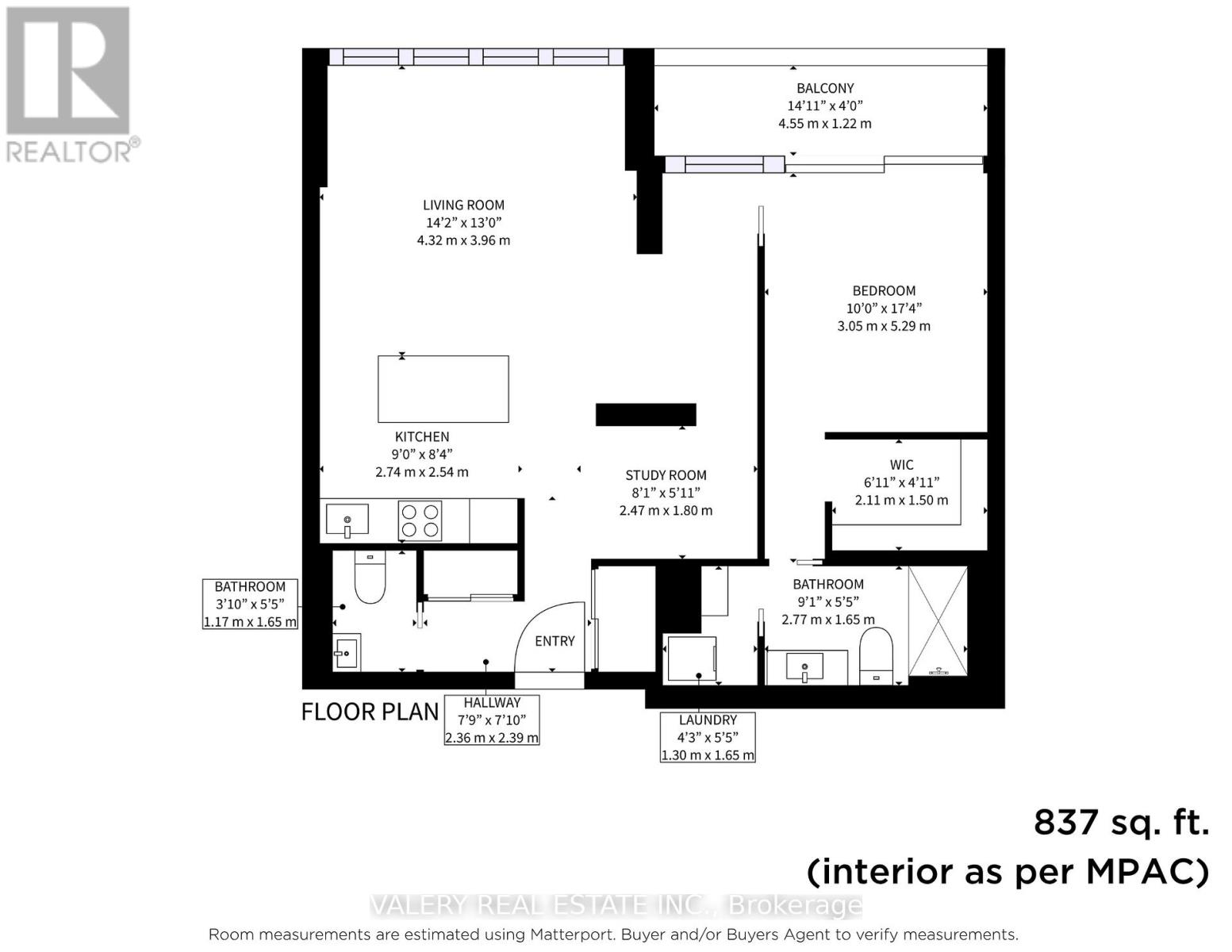 Apartment at 1022 - 629 KING STREET W, Toronto