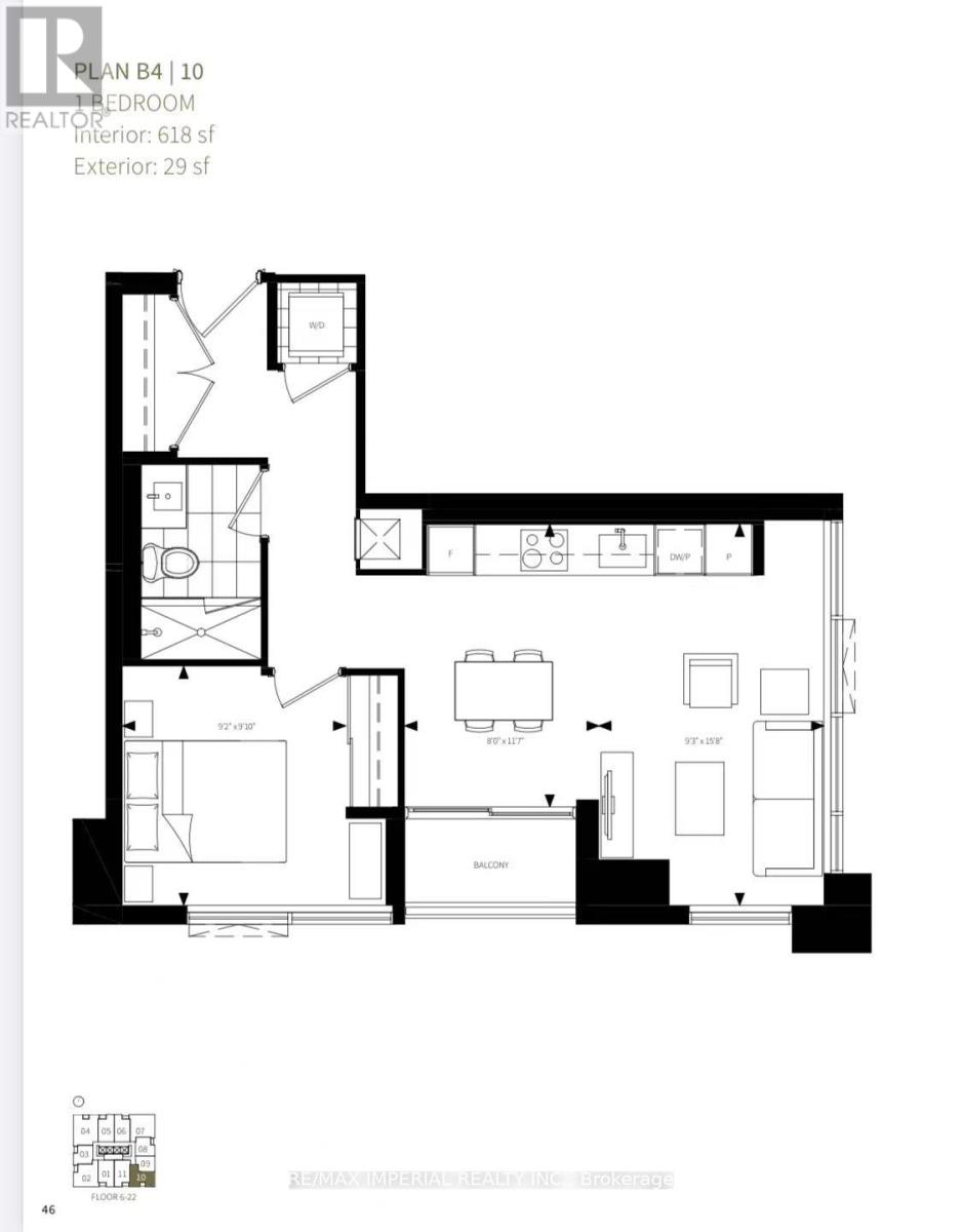 Apartment at 1410 - 609 SHERBORNE STREET, Toronto