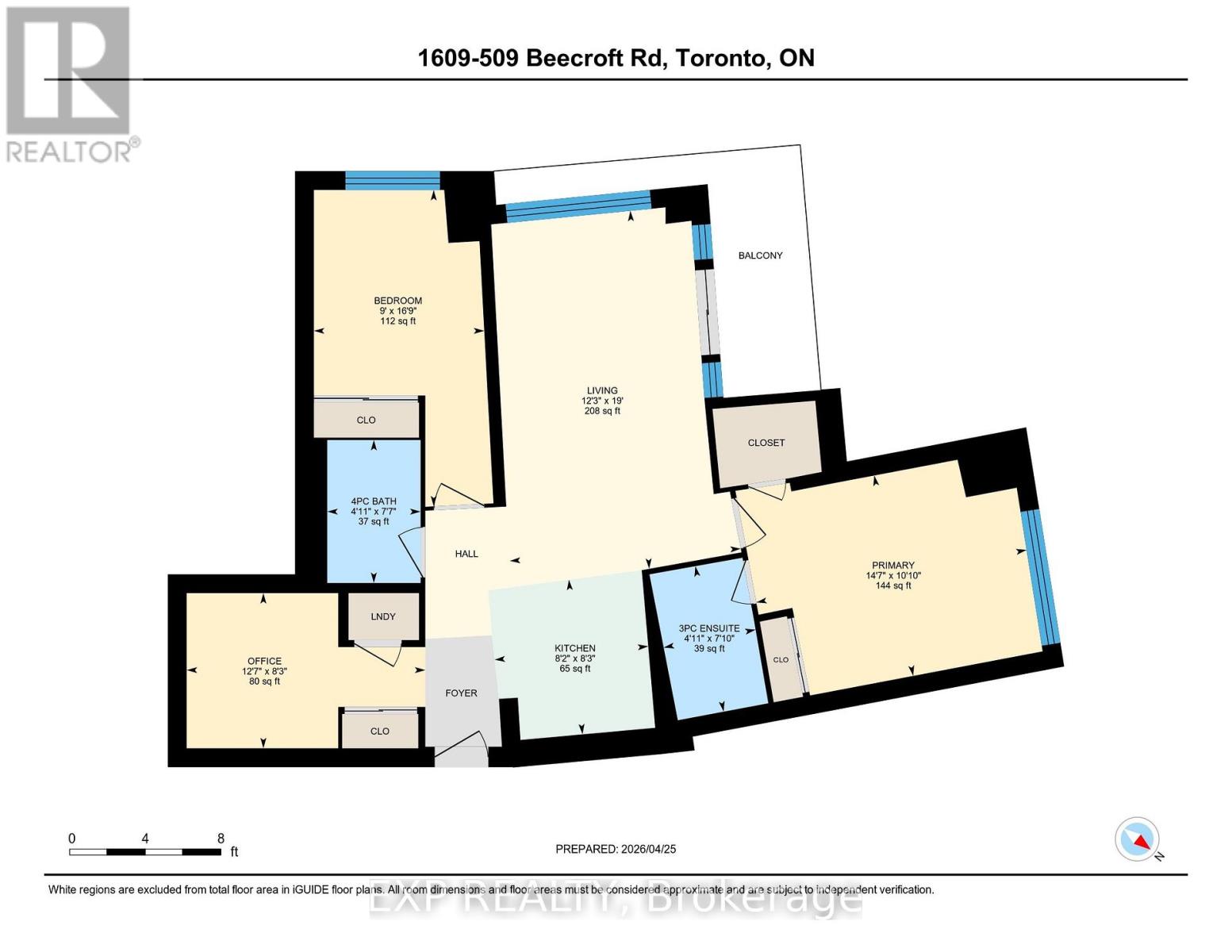 Apartment at 1609 - 509 BEECROFT ROAD, Toronto