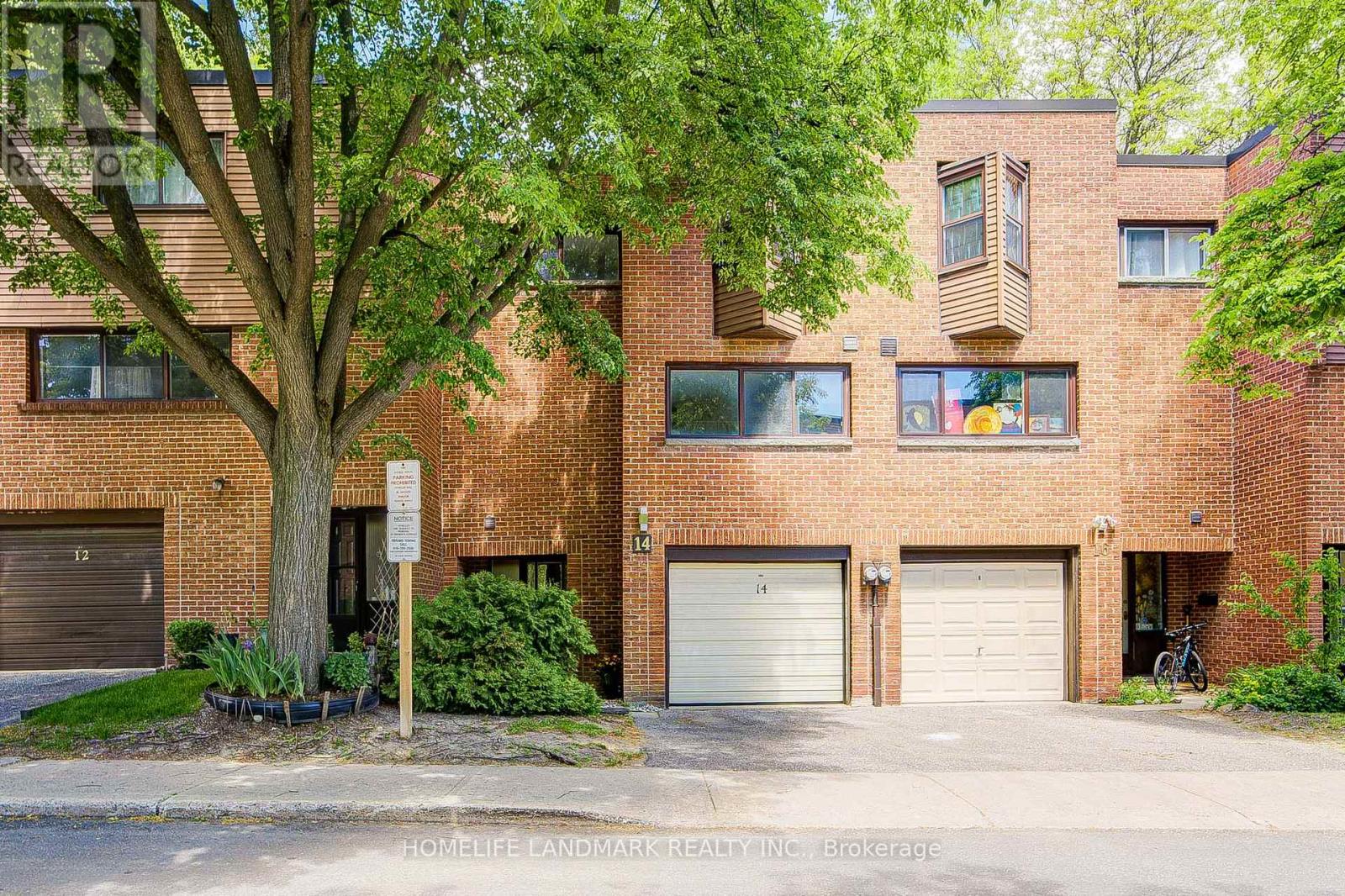 Townhouse at 14 LOW MEADOWAY, Toronto (Hillcrest Village)