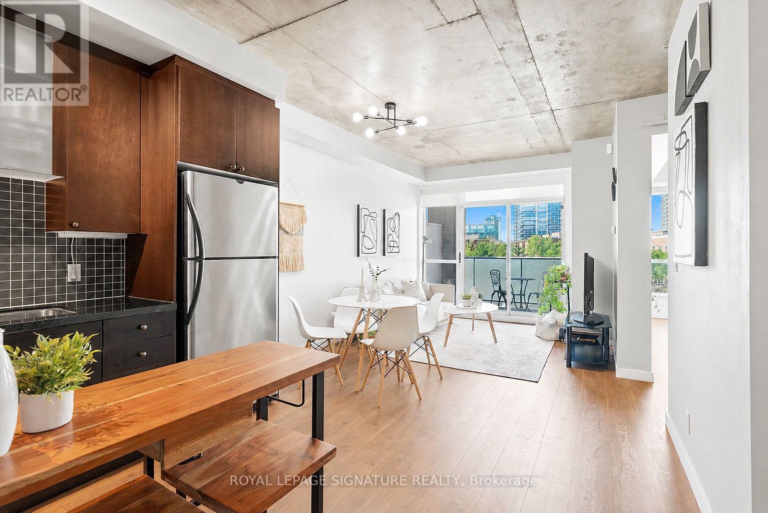 Apartment at 411 - 1 SHAW STREET, Toronto (Niagara)