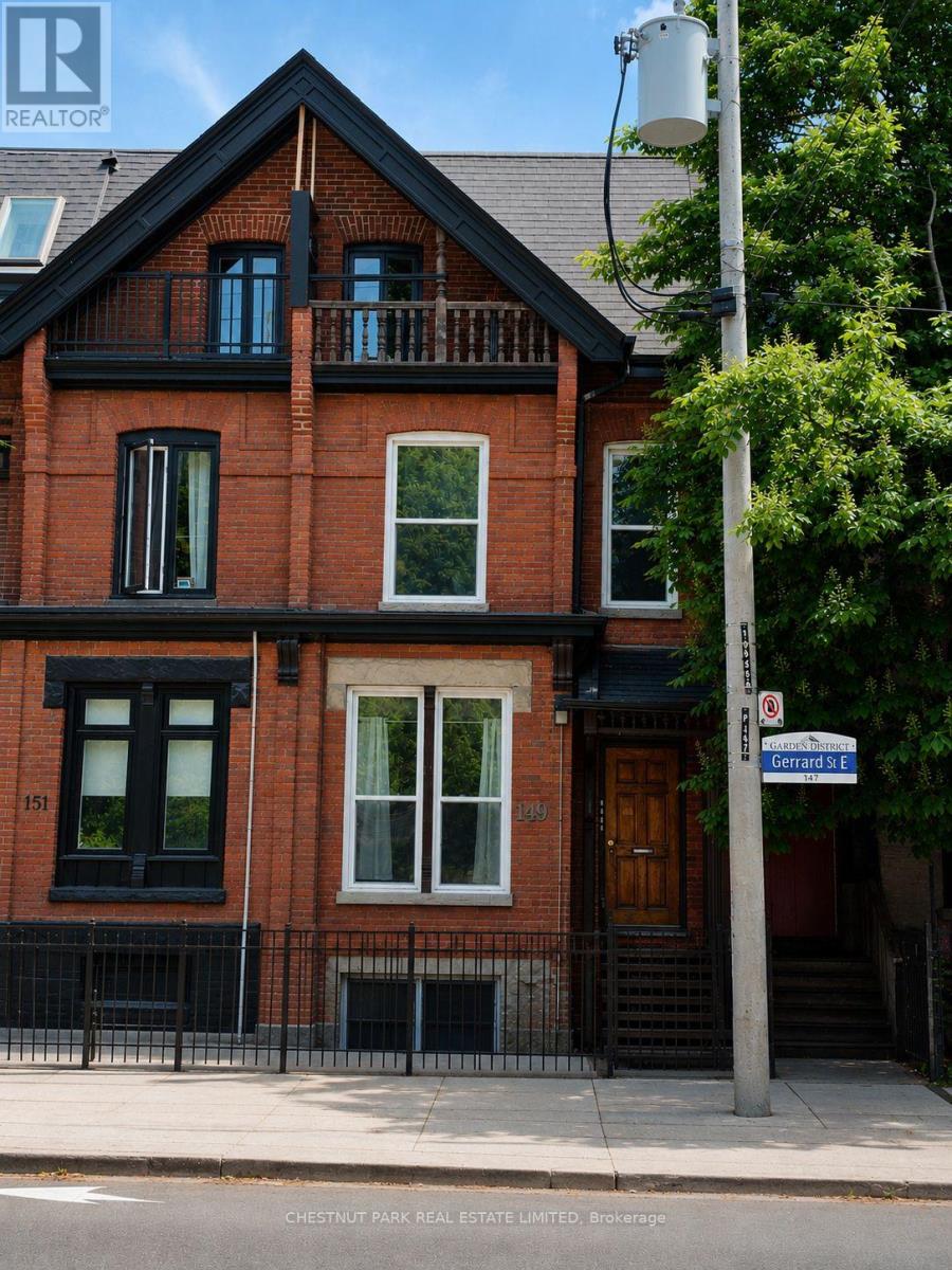 Townhouse at UNIT 1 - 149 GERRARD STREET E, Toronto