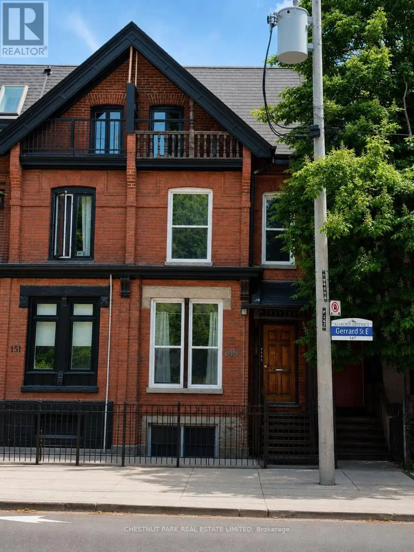 Townhouse at UNIT 1 - 149 GERRARD STREET E, Toronto