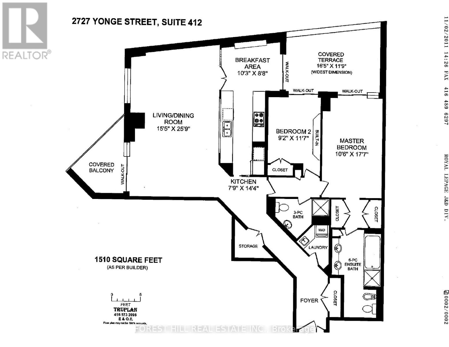 Apartment at 412 - 2727 YONGE STREET, Toronto (Lawrence Park South)