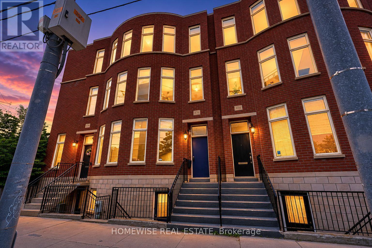 Townhouse at 476 KING STREET E, Toronto