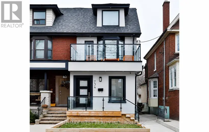 Semi-Detached/Link at 734 SHAW STREET, Toronto