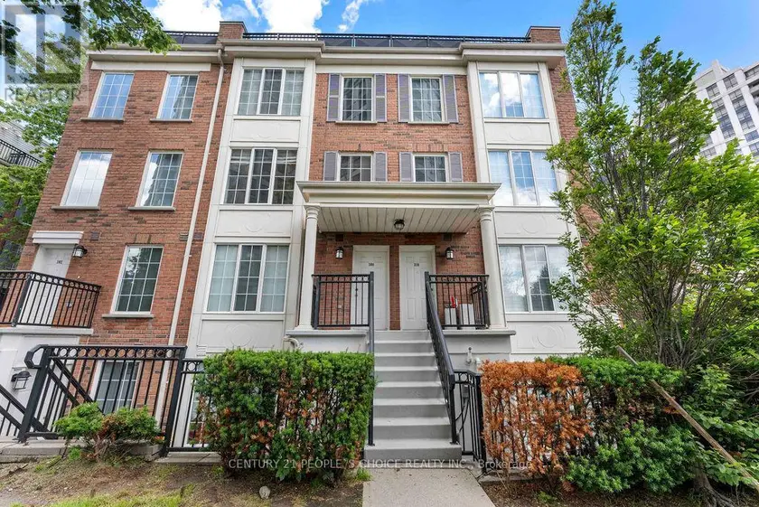Townhouse at 308 - 3 EVERSON DRIVE, Toronto