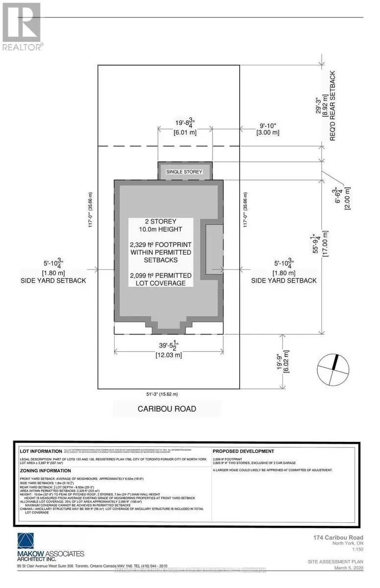 Detached at 174 CARIBOU ROAD, Toronto (Bedford Park-Nortown)
