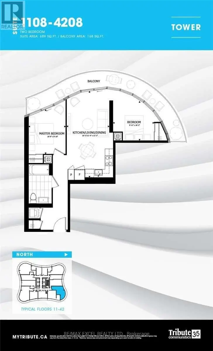 Apartment at 4108 - 403 CHURCH STREET, Toronto (Church-Yonge Corridor)
