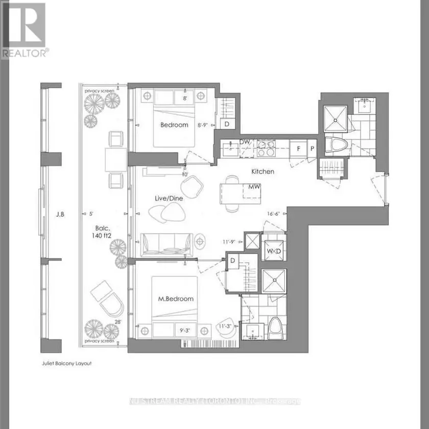 Apartment at 3101 - 7 GRENVILLE STREET, Toronto