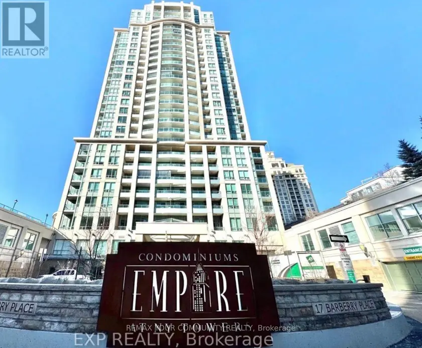 Apartment at 813 - 17 BARBERRY PLACE, Toronto (Bayview Village)