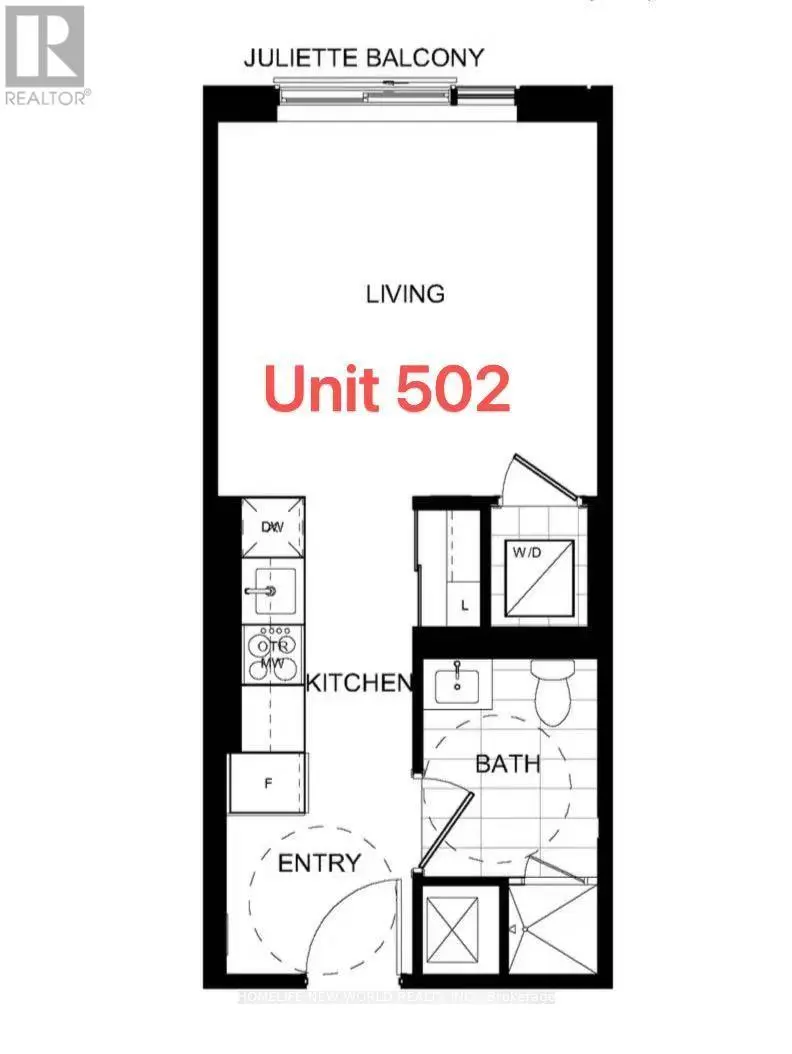 Apartment at 502 - 10 OAK STREET, Toronto (Regent Park)