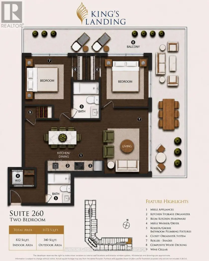 Apartment at 260 - 68 ESTHER SHINER BOULEVARD, Toronto