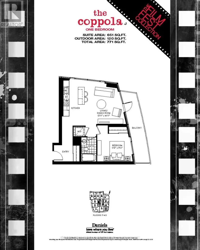 Apartment at 2509 - 21 WIDMER STREET, Toronto
