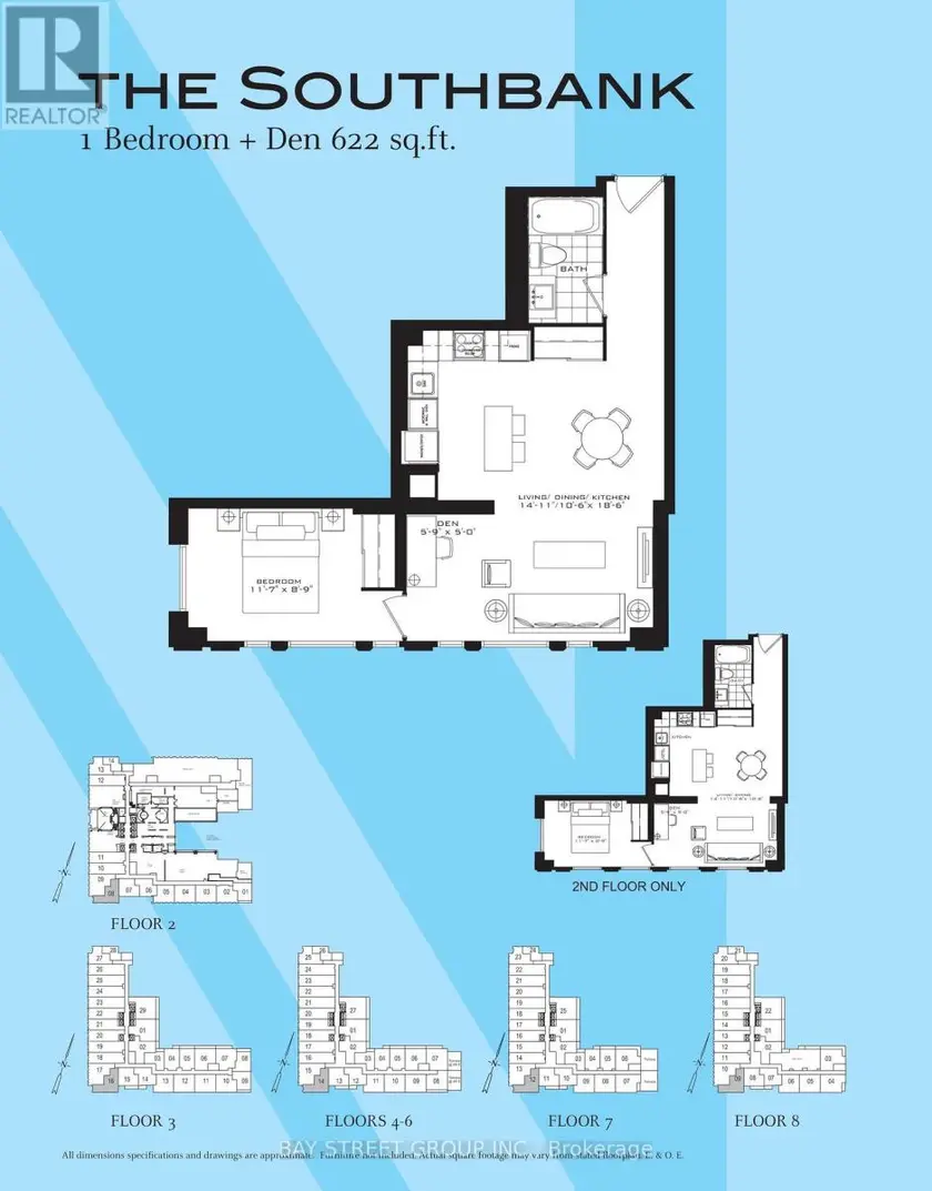 Apartment at 614 - 955 BAY STREET, Toronto