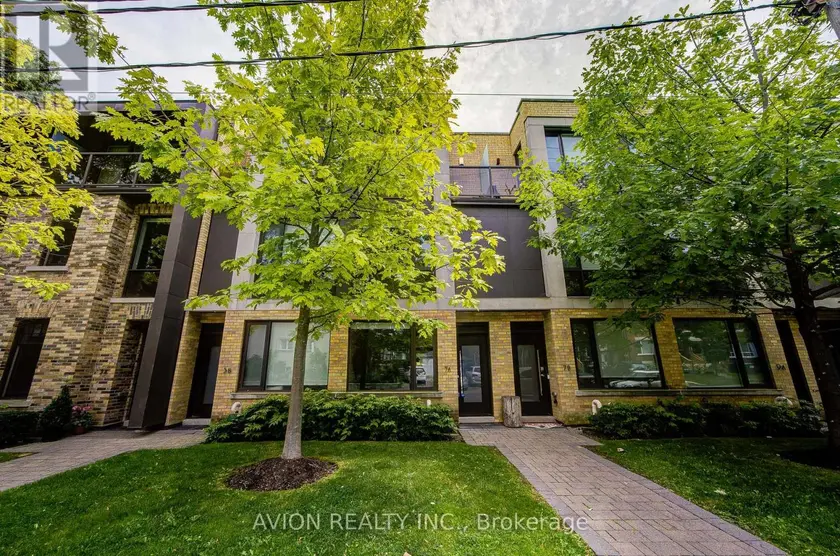 Townhouse at 7A SYLVAN AVENUE, Toronto