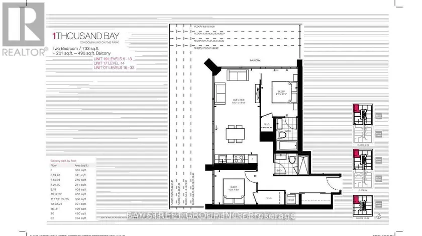 Apartment at 1019 - 57 ST JOSEPH STREET, Toronto