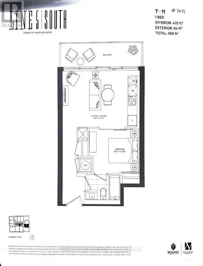 Apartment at 127 BROADWAY AVENUE, Toronto