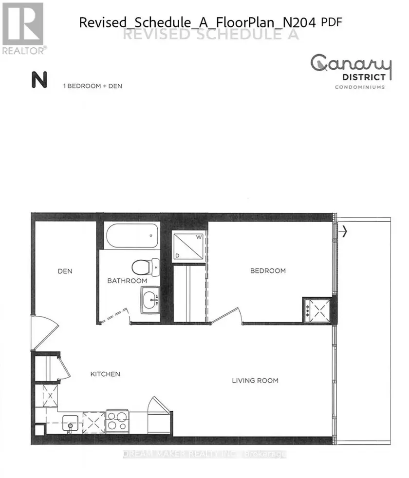 Apartment at 4 - 455 FRONT STREET E, Toronto