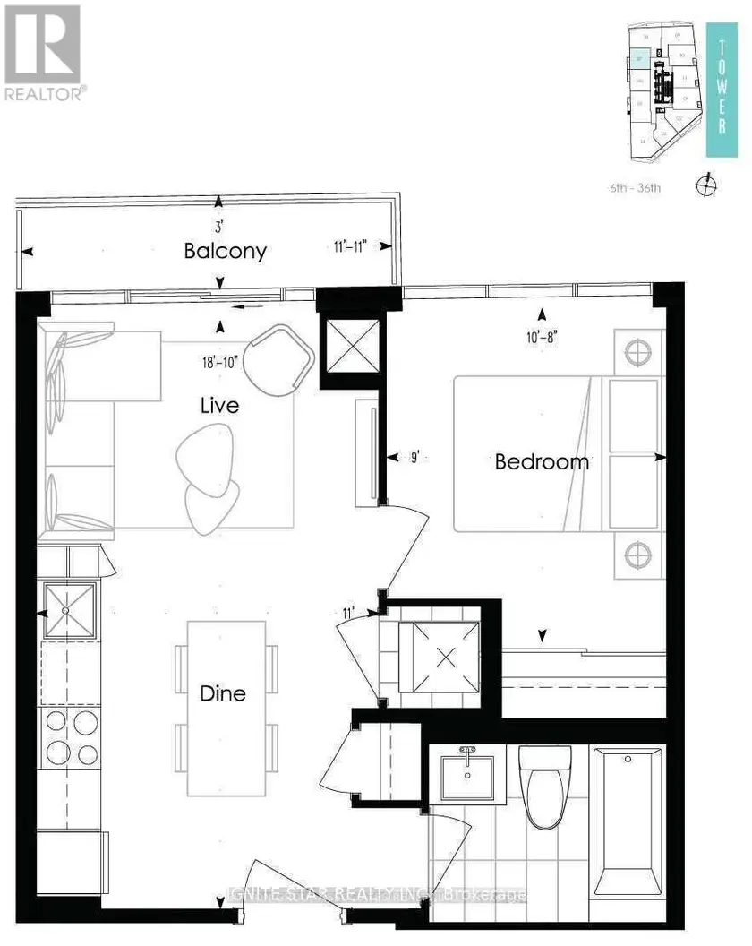 Apartment at 1006 - 77 MUTUAL STREET, Toronto