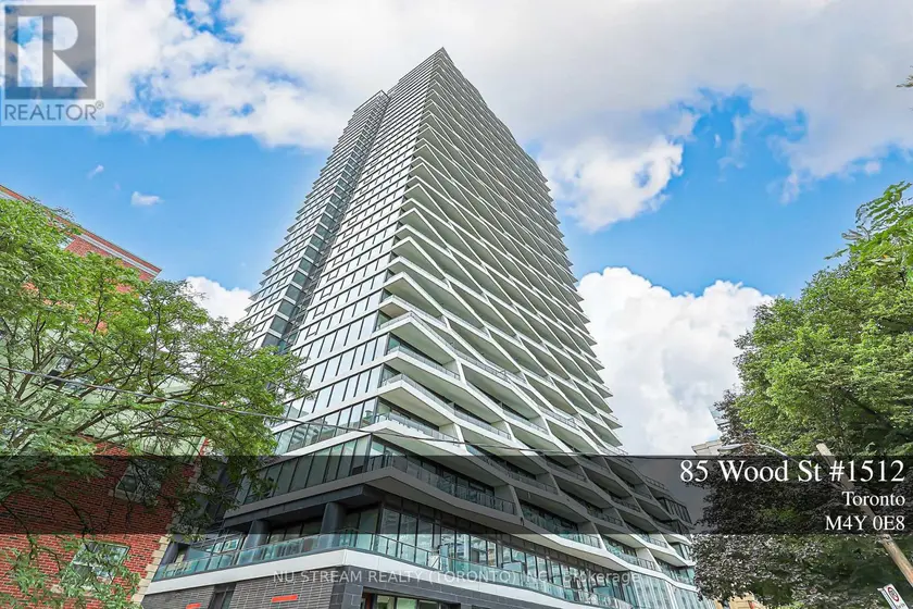 Apartment at 1512 - 85 WOOD STREET, Toronto