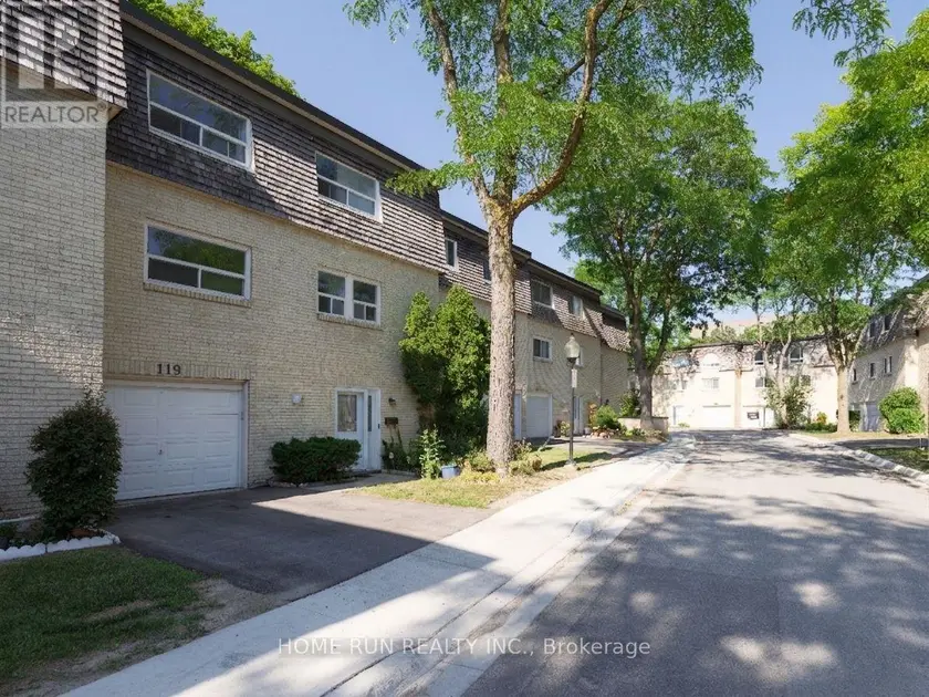 Townhouse at 119 COURVILLE COACHWAY WAY, Toronto