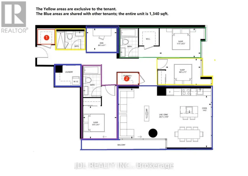 Apartment at 308 BR3 - 57 ST JOSEPH STREET, Toronto