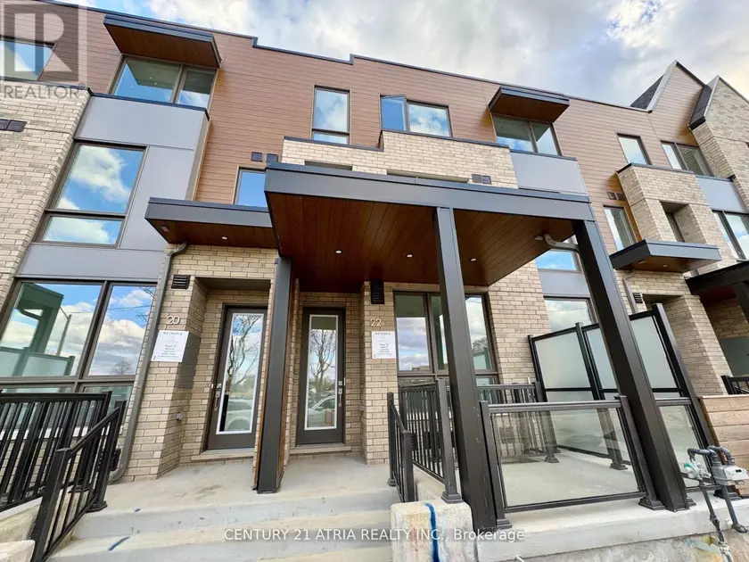Townhouse at BASEMENT - 22 DEEP ROOTS TERRACE, Toronto
