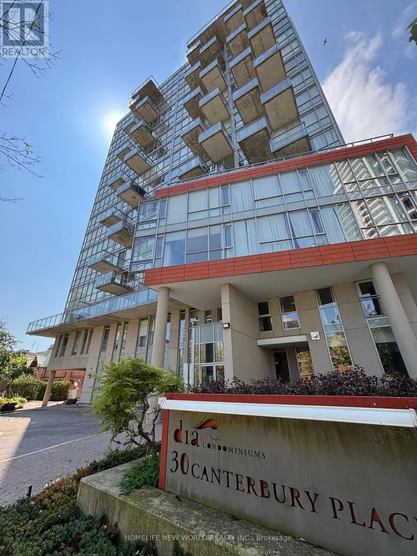 Apartment at 1808 - 30 CANTERBURY PLACE, Toronto