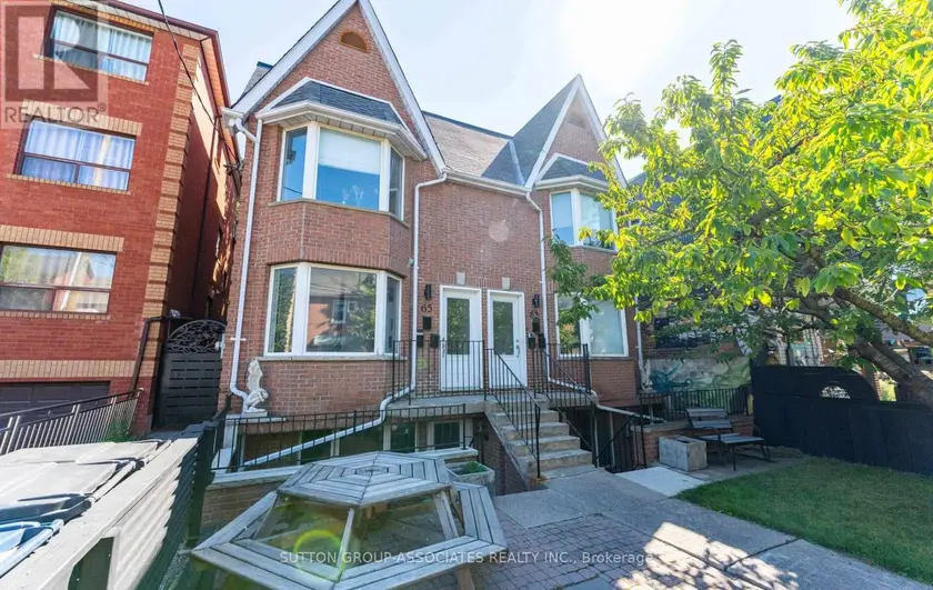 Semi-Detached/Link at LOWER - 63 BELLEVUE AVENUE, Toronto