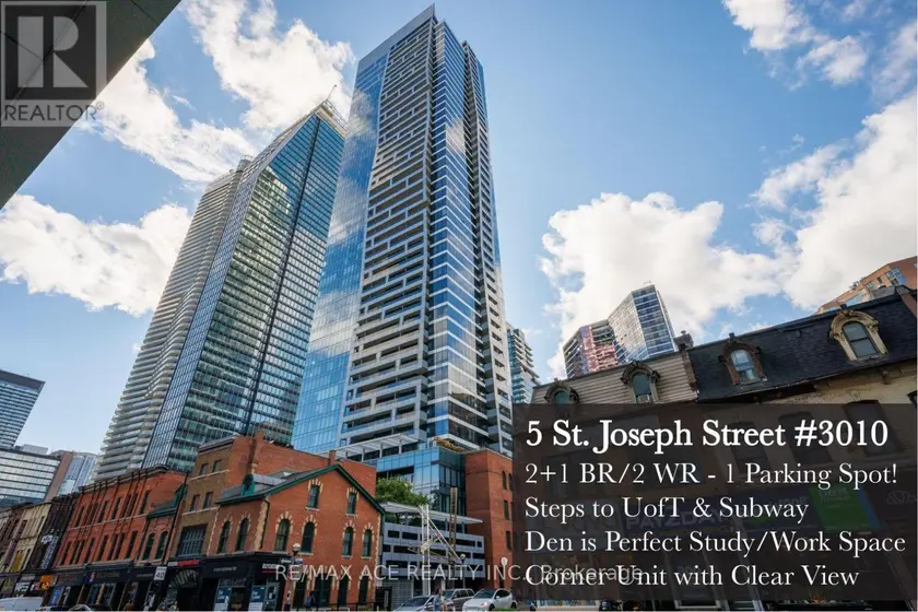Apartment at 3010 - 5 ST JOSEPH STREET, Toronto