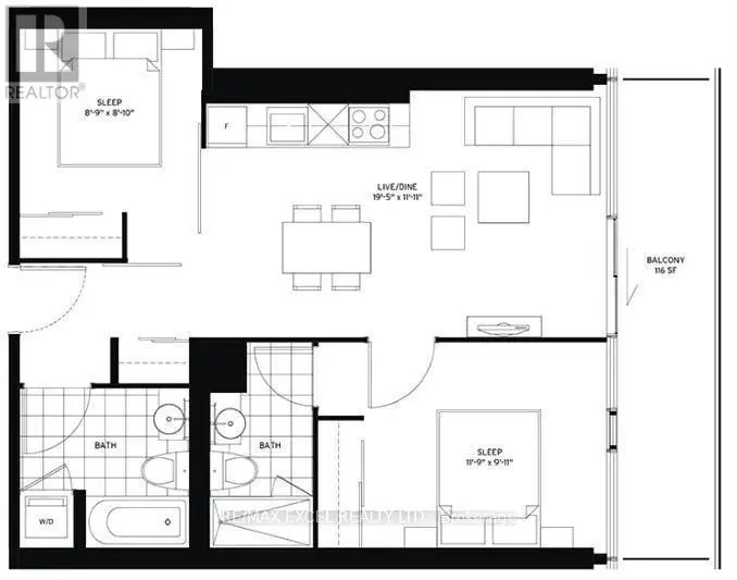 Apartment at 2706 - 161 ROEHAMPTON AVENUE, Toronto