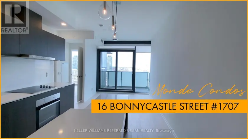 Apartment at 1707 - 16 BONNYCASTLE STREET, Toronto