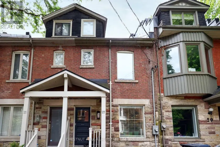 Townhouse at 27 GIBSON AVENUE, Toronto