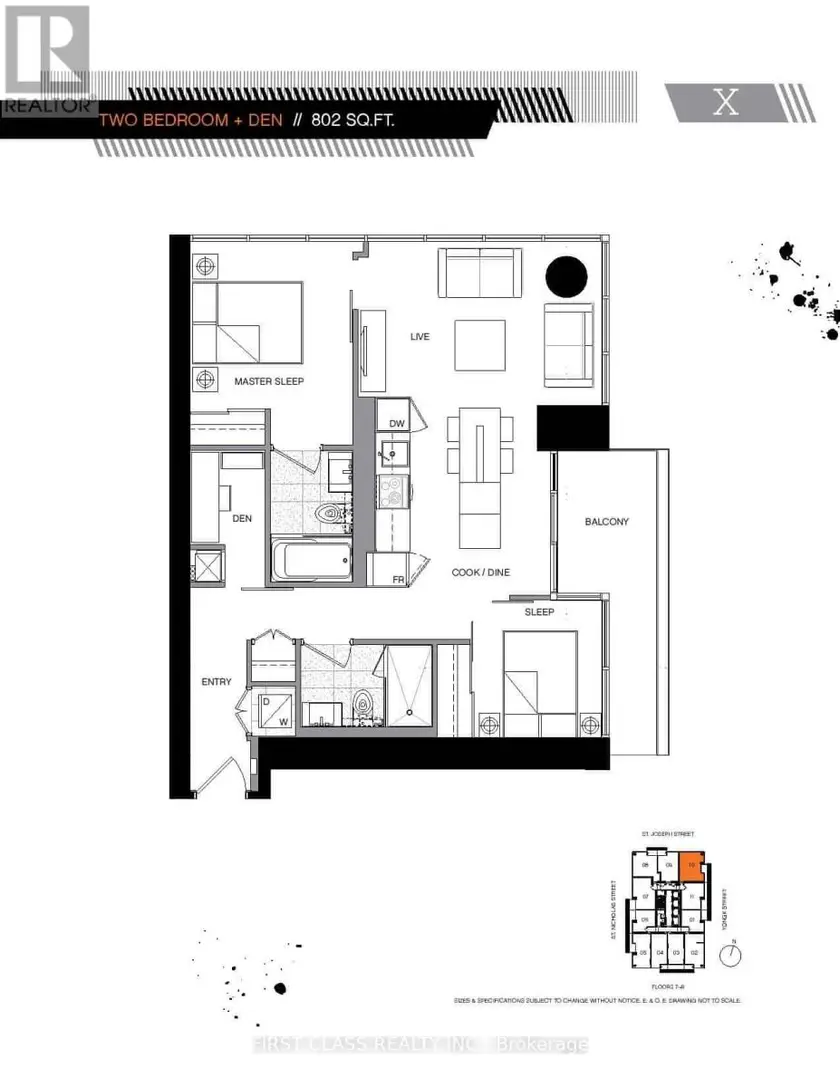 Apartment at 1210 - 5 ST. JOSEPH STREET, Toronto