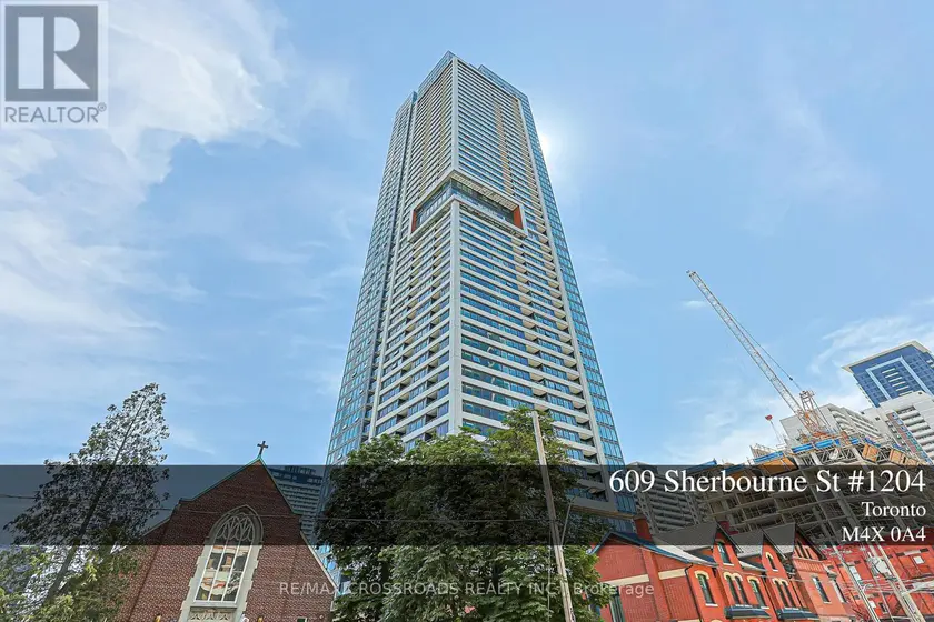 Apartment at 1204 - 609 SHERBOURNE STREET, Toronto