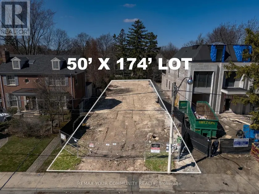 Vacant Land at 390 GLENCAIRN AVENUE, Toronto