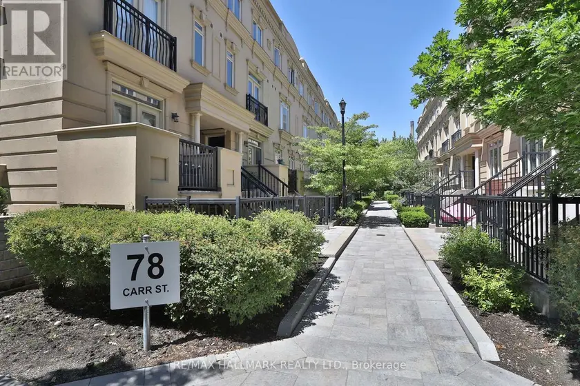 Townhouse at TH 10 - 78 CARR STREET, Toronto