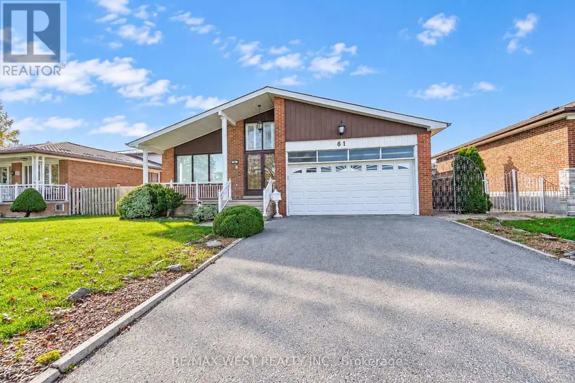 Detached at 61 BICKERTON CRESCENT, Toronto