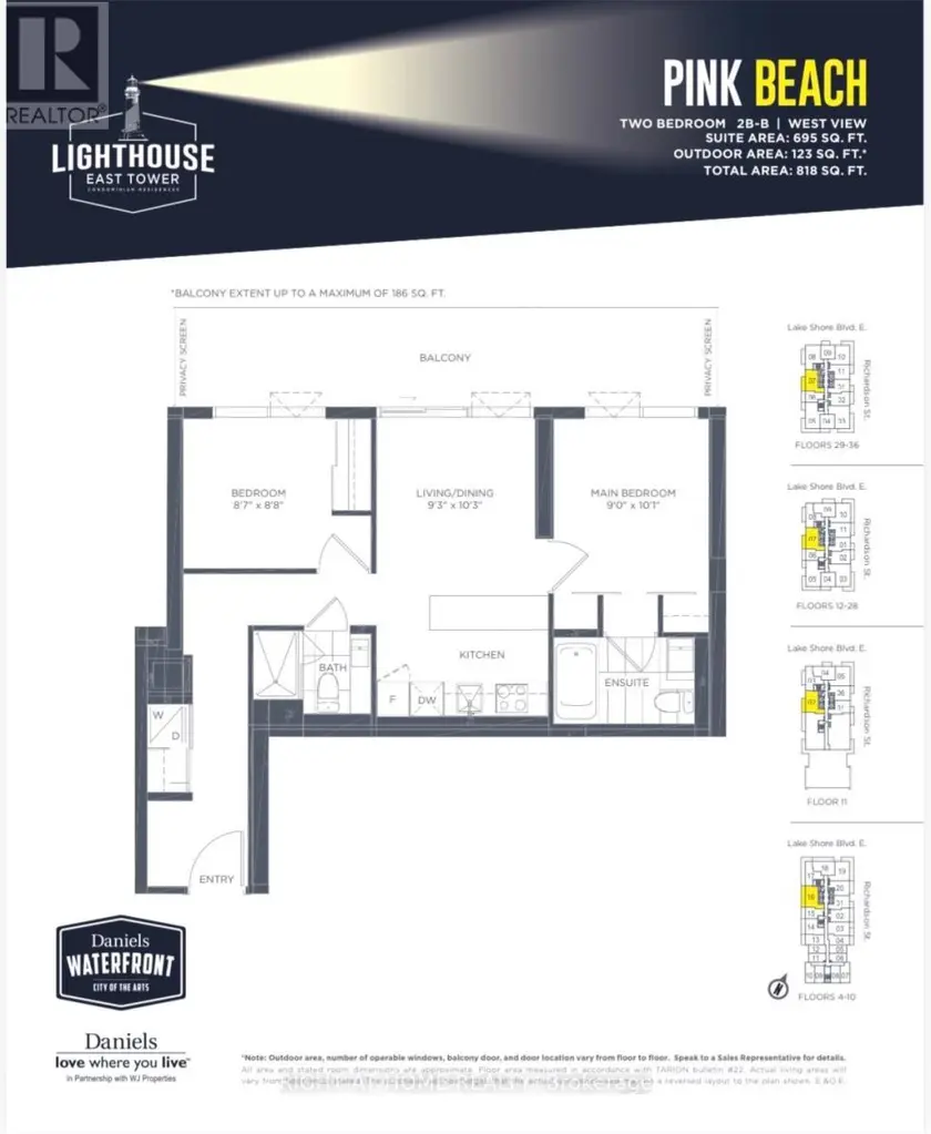 Apartment at 2807 - 20 RICHARDSON STREET, Toronto
