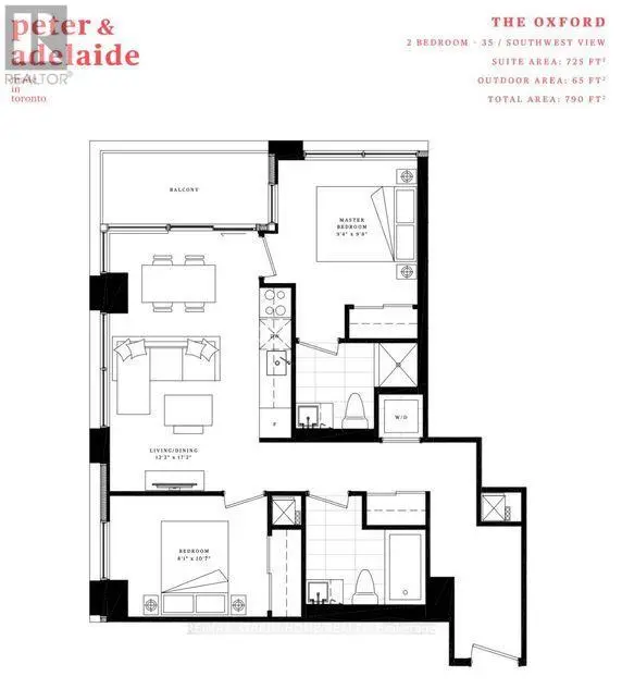 Apartment at 2710 - 108 PETER STREET, Toronto