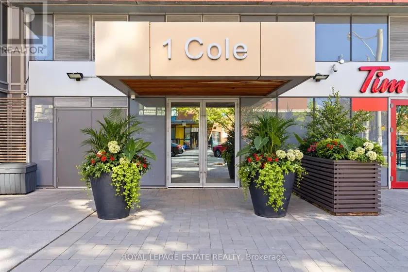 Apartment at 504 - 1 COLE STREET, Toronto