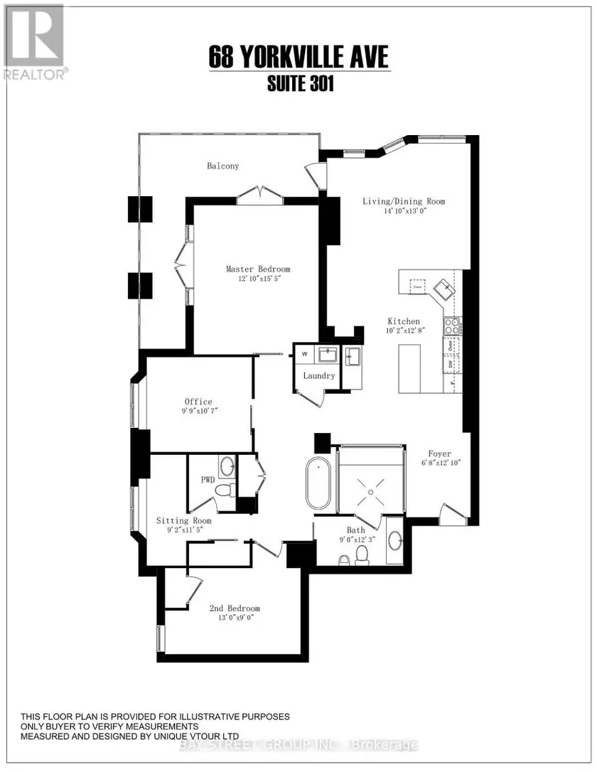 Apartment at 301 - 68 YORKVILLE AVENUE, Toronto