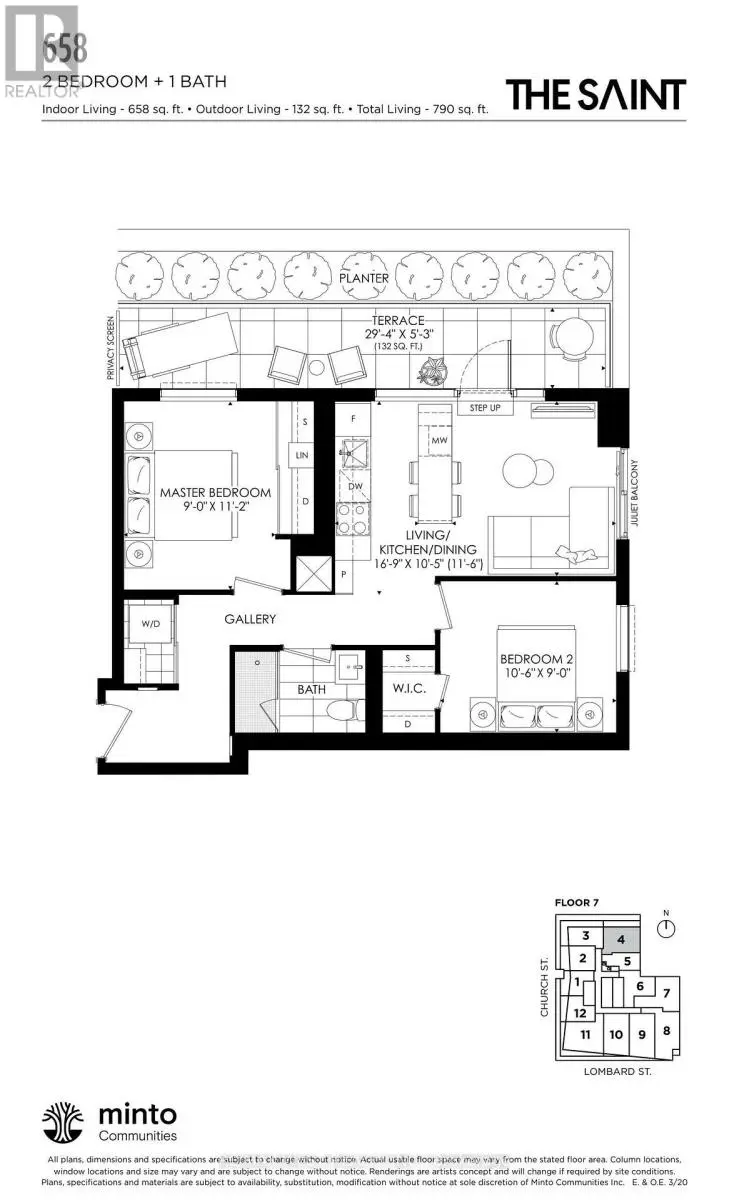Apartment at 704 - 89 CHURCH STREET, Toronto